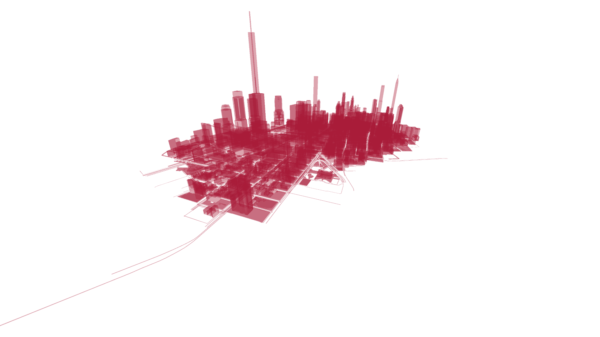 Holographic View of South-Manhatten